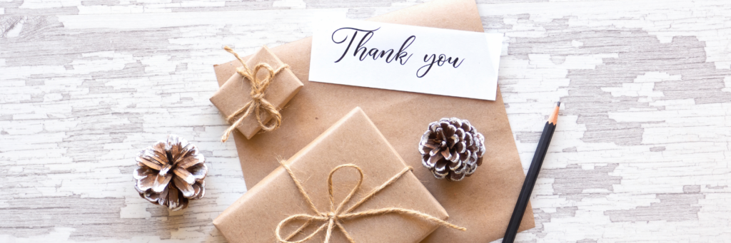 how to write a personal thank you note for a gift