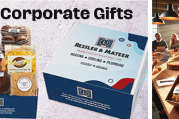 Corporate Business Office Gift Basket Branded