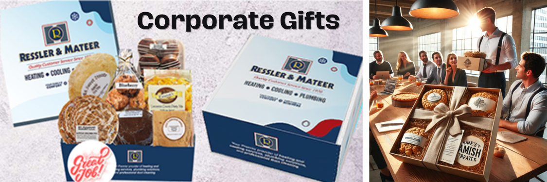 Corporate Business Office Gift Basket Branded