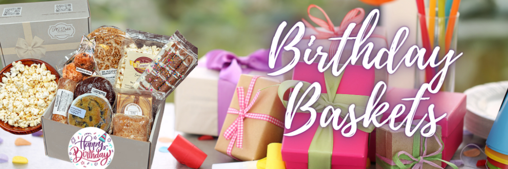 Appeal of birthday gift basket