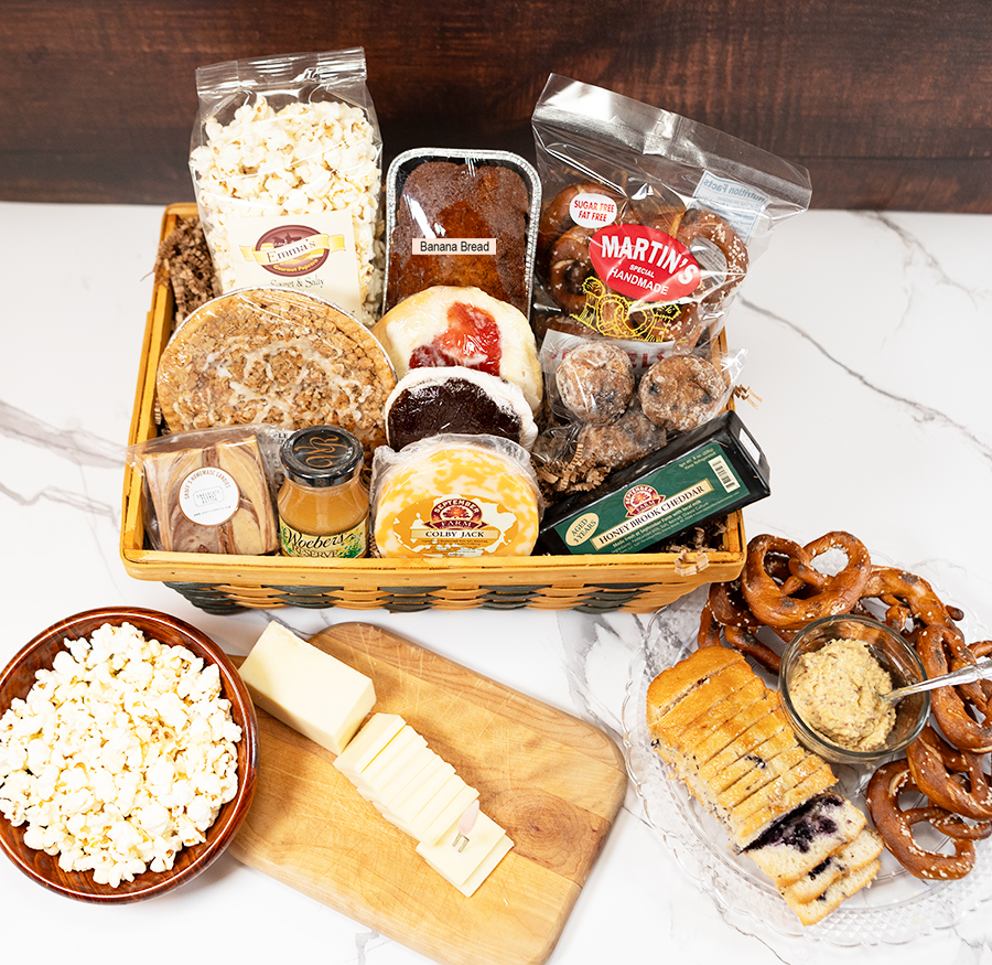 PA Dutch Baskets have what our customers call the best thank you gifts with Amish baked goods from Lancaster, PA that we are able to deliver anywhere in the country