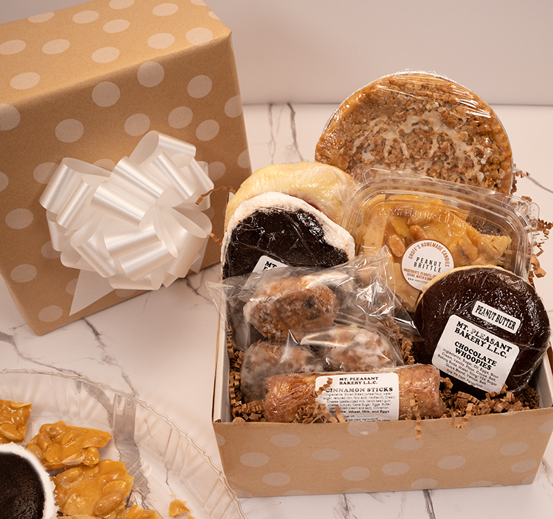 When offering sympathy gifts it can be difficult to choose the right gift. We offer the perfect gift for a difficult time with our PA Dutch baked goods 