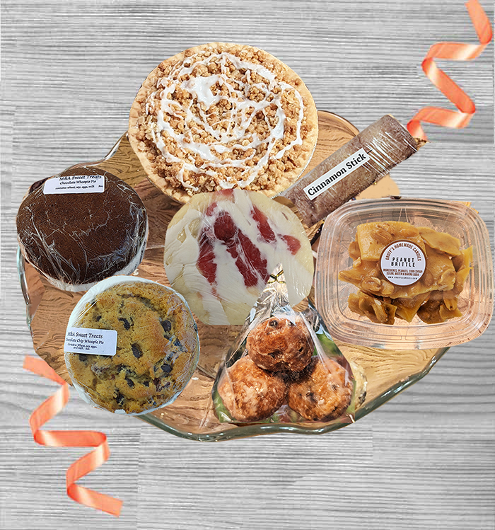 Get well soon gift baskets are loved with rave reviews because of the delicious PA Dutch gourmet foods, cheeses, chocolates and more