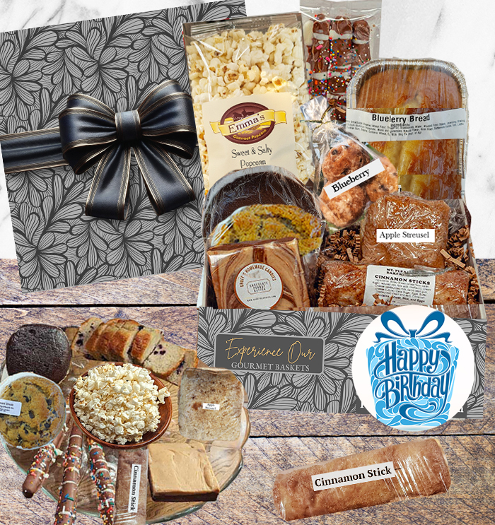 Birthday gifts packed with Lancaster PA Dutch baked goods are a sweet way to celebrate. Our tasty gift baskets make birthdays extra special. Show you care, order now!