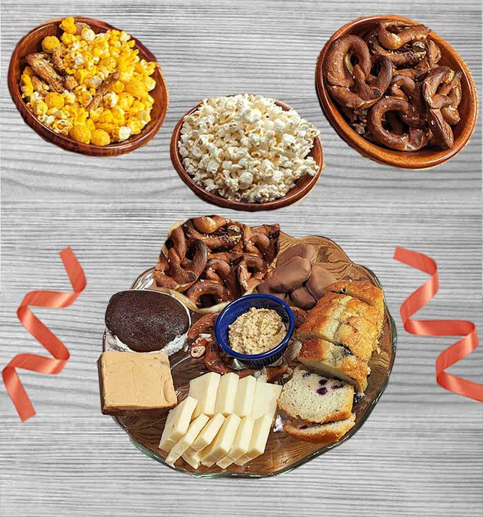 Finding the right sympathy gift ideas during a difficult time is not easy, our PA Dutch baskets and boxes offer delicious comfort foods that will be appreciated and loved