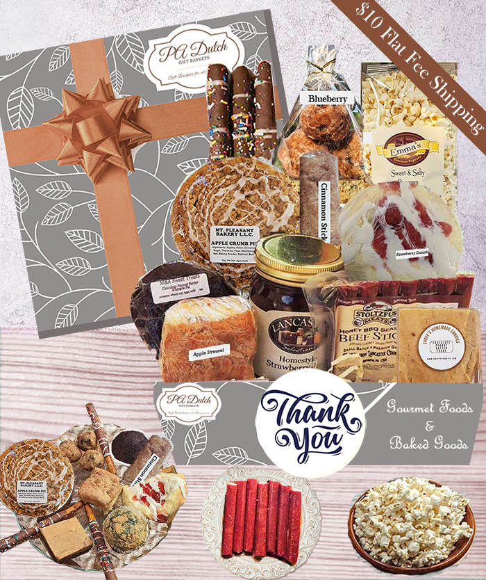 The best employee gift ideas start with Amiah gourmet foods and baked goods from Lancaster PA that we can customize for any occasion